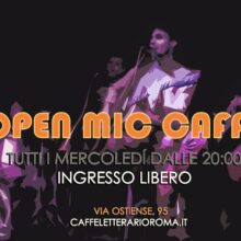 Tutti I Mercoledì Open Mic Caffè Letterario (Piramide)