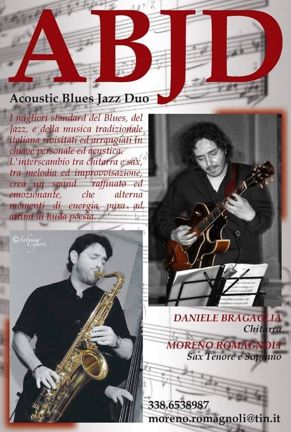 Sabato Dinner, Cocktail & Musica: Acoustic Blues Jazz Duo in concerto! Start ore 21