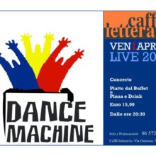 Venerdi Dance Machine Al Caffè Letterario