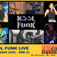 Sabato 28 Maggio Live Kool Funk Al Caffè Letterario