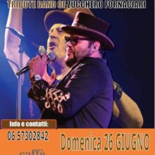 Domenica 26 Giugno Sugar Band Al Caffè Letterario