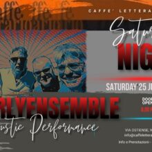 Sabato 25 Giugno KarlyENSemble 4tet Live @ Caffè Letterario