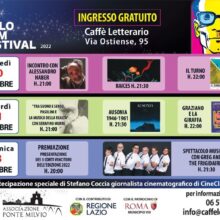 Venerdì 21 E Domenica 23 Ottobre Molo Film Festival – Ingresso Gratuito