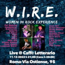 W.I.R.E. Live @Caffè Letterario