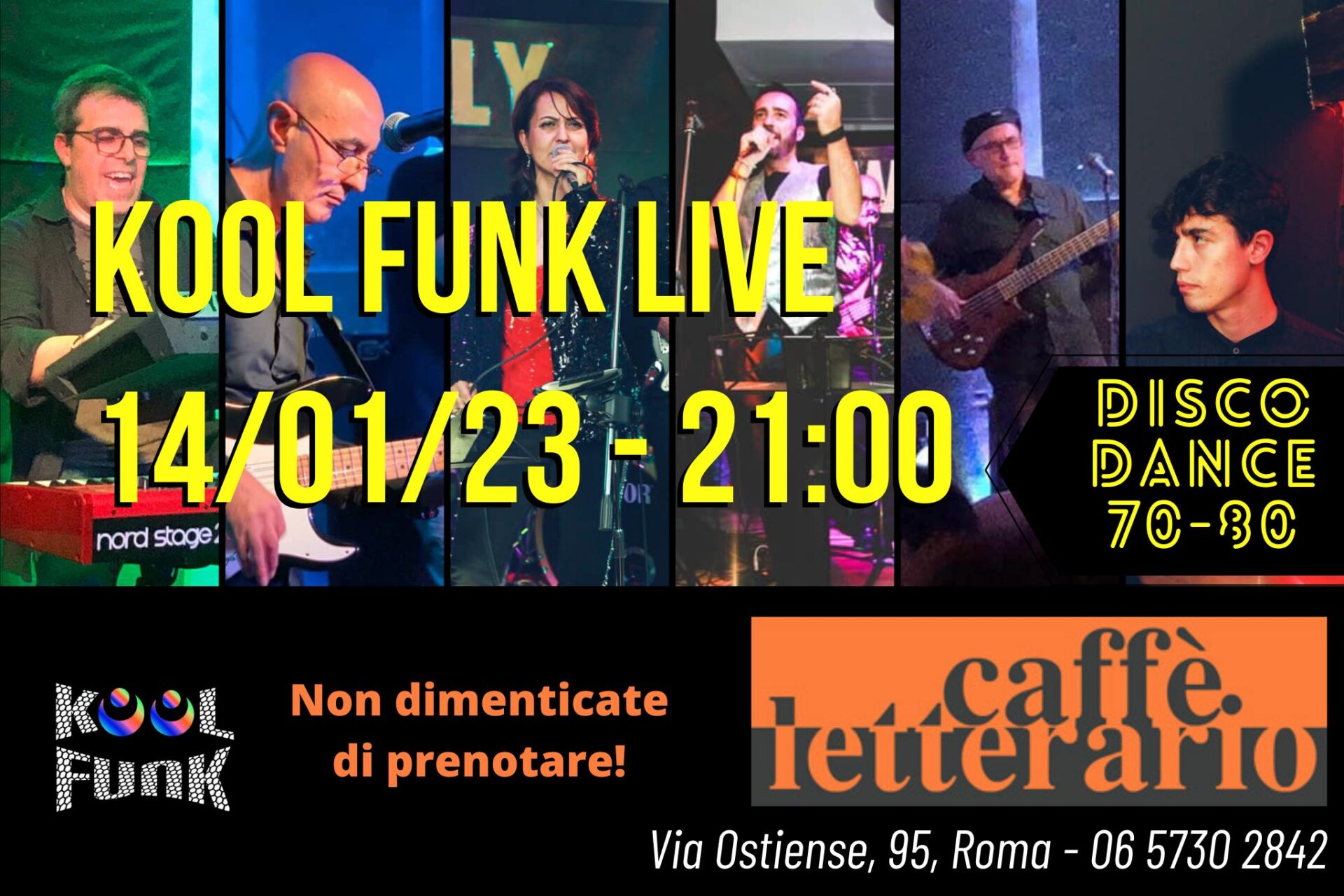 kool funk 14 gennaio