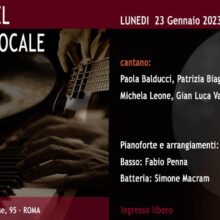 Concerti Del Seminario Vocale – 23 Gennaio