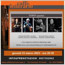 TOPSY 4T – Swing – Concerto Live Dedicato A Scuola Di Danza E Appassionati Di Ballo